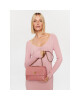 Tory Burch Дамска чанта Kira Moto Quilt Small Convertible Shoulder Bag 156181 Розов - Mera.bg