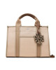 Tory Burch Дамска чанта Twill Small Tory Tote 142577 Coy Pink 654 - Mera.bg