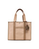 Tory Burch Дамска чанта Twill Tory Tote 140598 Бежов - Mera.bg