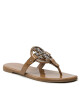 Tory Burch Джапанки Metal Miller Soft 146299 Almond Flour 200 - Mera.bg