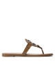 Tory Burch Джапанки Metal Miller Soft 146299 Almond Flour 200 - Mera.bg