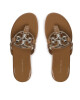 Tory Burch Джапанки Metal Miller Soft 146299 Almond Flour 200 - Mera.bg