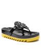 Tory Burch Джапанки Miller Cloud Lug 136401 Perfect Black/Citrus 001 - Mera.bg