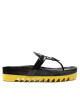 Tory Burch Джапанки Miller Cloud Lug 136401 Perfect Black/Citrus 001 - Mera.bg