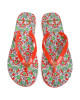 Tory Burch Джапанки Thin Flip Flop 56488 Poppy Red/Legacy Paisley 605 - Mera.bg