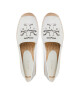 Tory Burch Еспадрили Ines 144346 Бял - Mera.bg