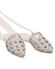 Tory Burch Сандали Basketweave Wrap Flat 85255 New Cream/New Cream 191 - Mera.bg