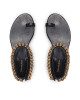 Tory Burch Сандали Capri Beaded Ankle Sandal 134975 Perfect Black 006 - Mera.bg