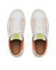 Tory Burch Сникърси Ladybug Sneaker Adria 141755 White/Fluorescent Pink/Frost 100 - Mera.bg