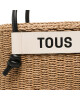 TOUS Дамска чанта Capazo M Scoubidou 2001663243 Natural/Black - Mera.bg