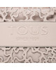 TOUS Дамска чанта Shopping Xl Amaya K.Shock 2001660601 Бежов - Mera.bg