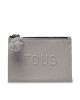TOUS Калъф за кредитни карти La Rue New 395910498 Сив - Mera.bg