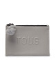 TOUS Калъф за кредитни карти La Rue New 395910498 Сив - Mera.bg
