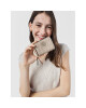 TOUS Малък дамски портфейл Monedero M. Sherton 2001145147 Taupe - Mera.bg