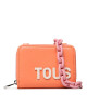 TOUS Малък дамски портфейл Monedero M Carol 2001850709 Orange - Mera.bg