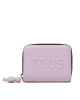 TOUS Малък дамски портфейл Monedero M. T La Rue 2001796929 Виолетов - Mera.bg