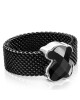 TOUS Пръстен Icon Mesh 1002790512 Черен - Mera.bg