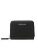 Trussardi Малък дамски портфейл Nadir Zip Around Sm 75W00410 Черен - Mera.bg