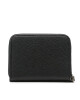 Trussardi Малък дамски портфейл Nadir Zip Around Sm 75W00410 Черен - Mera.bg