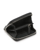 Trussardi Малък дамски портфейл Nadir Zip Around Sm 75W00410 Черен - Mera.bg