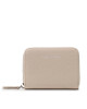 Trussardi Малък дамски портфейл Nadir Zip Around Sm 75W00410 Бежов - Mera.bg