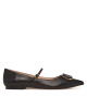 TWINSET Балеринки 251TCP064 Черен - Mera.bg
