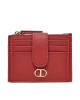 TWINSET Малък дамски портфейл 242TL8044 Червен - Mera.bg