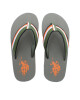 U.S. Polo Assn. Джапанки Hank0 HANK001A Зелен - Mera.bg