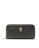 U.S. Polo Assn. Голям дамски портфейл New Jones BEUJE5710WVP000 Black - Mera.bg
