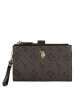U.S. Polo Assn. Голям дамски портфейл BIUXT6224WVP Кафяв - Mera.bg