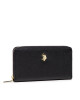 U.S. Polo Assn. Голям дамски портфейл New Jones L Zip Ard Wallet BEUJE5472WVP000 Black - Mera.bg