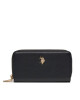 U.S. Polo Assn. Голям дамски портфейл WIUJE6318WVP Black - Mera.bg
