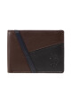 U.S. Polo Assn. Голям мъжки портфейл Hz.Wall. W/Coin Flap Hold. AEUT52279MHAM96 Brown/Blue - Mera.bg
