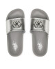 U.S. Polo Assn. Чехли Ivy00 IVY001B MET Сребрист - Mera.bg