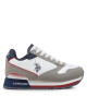 U.S. Polo Assn. Сникърси Nobik001B NOBIK001B/BHT2 Whi/Lgr02 - Mera.bg