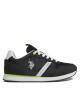 U.S. Polo Assn. Сникърси Nobil NOBIL009 Черен - Mera.bg