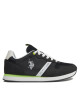 U.S. Polo Assn. Сникърси Nobil NOBIL009 Черен - Mera.bg