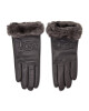 Ugg Дамски ръкавици W Classic Leather Logo Glove 19034 Mtl - Mera.bg