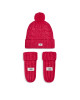 Ugg Комплект шапка и ръкавици K Infant Knit Set 22726 Розов - Mera.bg