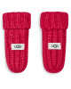 Ugg Комплект шапка и ръкавици K Infant Knit Set 22726 Розов - Mera.bg