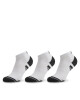 Under Armour Къси чорапи Ua Performance Tech 3Pk Low 1379504-100 Бял - Mera.bg