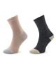United Colors Of Benetton Комплект 2 чифта дълги чорапи детски 6AO30700R 902 - Mera.bg