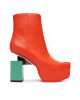 United Nude Боти Cubist Bootie 1094383616 Оранжев - Mera.bg