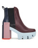 United Nude Боти Grip Chelsea Mid IV 1095992516 Бордо - Mera.bg