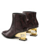 United Nude Боти Un Bootie Mid 10691750143 Бордо - Mera.bg