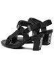United Nude Сандали Aura Mid 106060115612 Black - Mera.bg