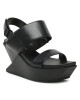 United Nude Сандали Delta Wedge Sandal 104130116 Black - Mera.bg