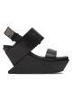United Nude Сандали Delta Wedge Sandal 1041301162 Черен - Mera.bg
