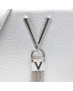 Valentino Дамска чанта Divina VBS1R409G Сребрист - Mera.bg