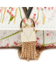 Valentino Дамска чанта Divina Embroidery VBS7JE03 Bianco/Multic - Mera.bg